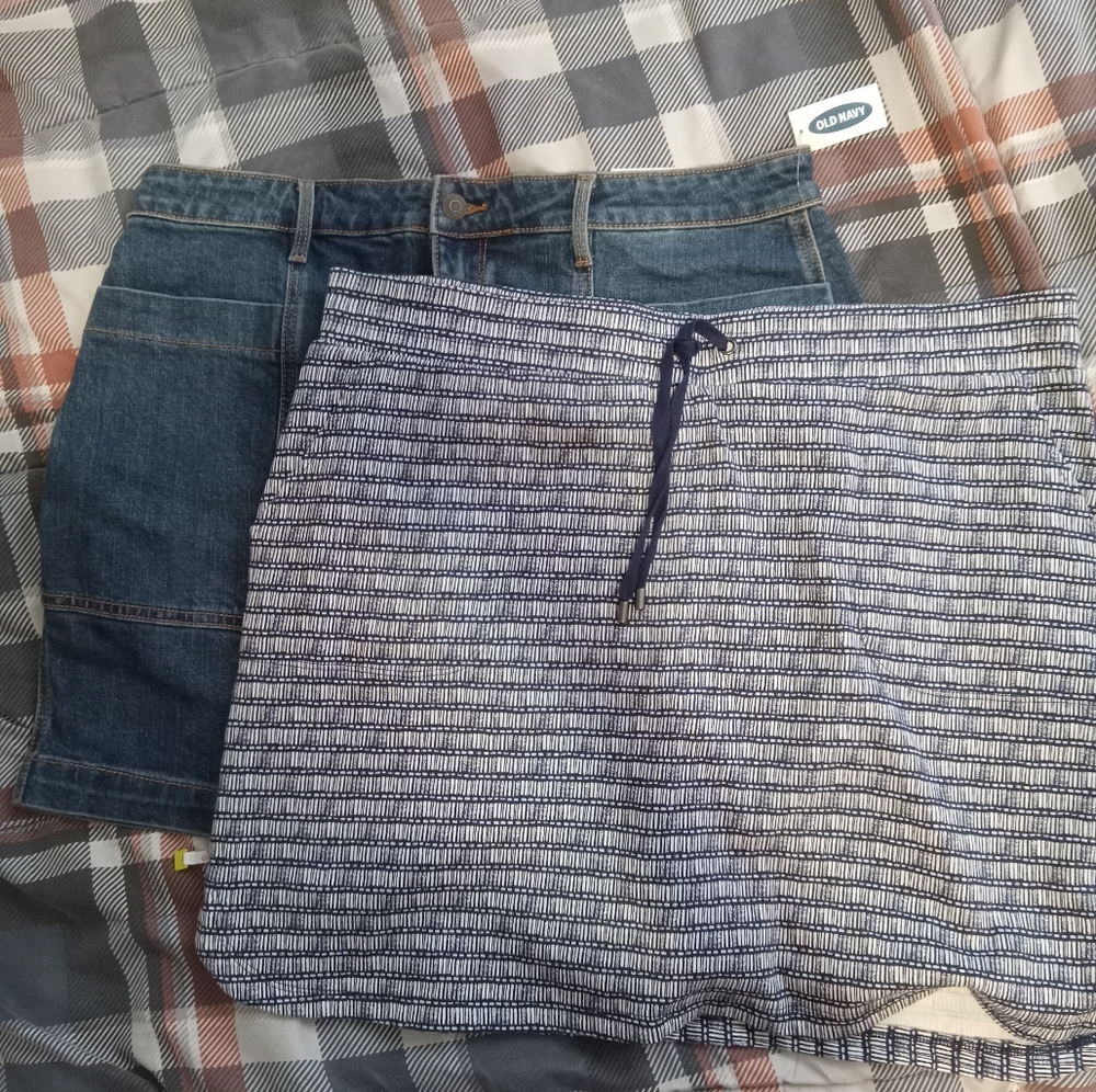 NWT Skirt size 14, NWOT Skort Size XL